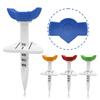Golf Tees Height Adjustable Golf Ball Tees With Alignment Line For Precises Shots For Driving Ranges And Backyard Practice