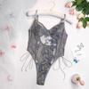 Sexy Butterfly Embroidery Slimming Bodysuit for Women