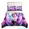 Uzumaki N-Naruto Bedding Set Cartoon Anime Quilt Cover Children Bedroom Bedclothes Boy Duvet Cover Polyester Bedspread Gift