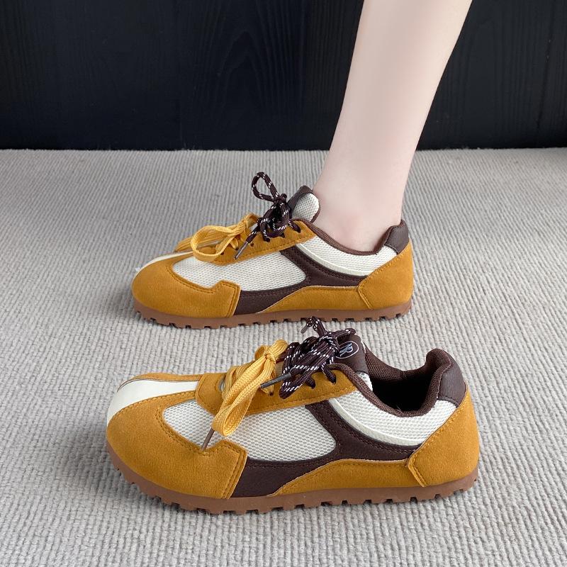 Ugly Cute Girl Summer New Smart Non-slip Rubber Outsole Fashion Casual Fondant White Shoes