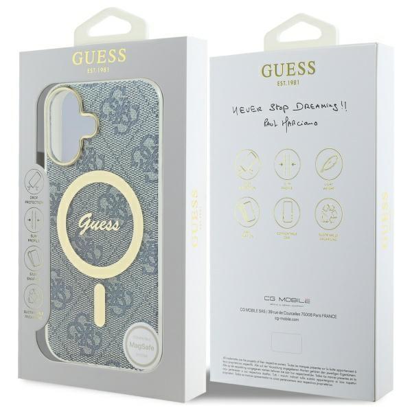Guess Guhmp16Sh4Stb Iphone 166.1 Niebieski/Blue Hardcase Iml 4G Magsafe