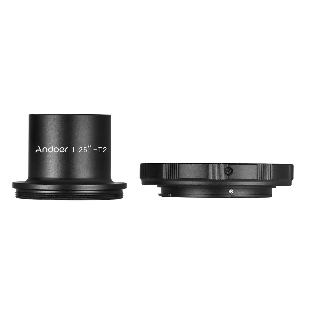 Kamera-Teleskop-Adapter   T2-Anschlussadapter für   Kameras mit 1,25-Zoll-Okular-Teleskopen für Astrofotografie Landschaftsfotografie