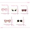 Summer Beach Sunglasses Brooch Fashion Personality Enamel Pins for Vacation Girl Women Backpack Hat Lapel Pin Jewelry Decoration