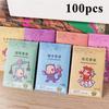 100Pcs Natural Smell Incense Bag Closet Sachet Anti-mold Fragrance Paper Pocket