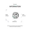 Ahthen Copper Bead Charms Flowers and Butterflies Charm Fit Snake Chain Bracelets Necklaces for Women Jewellery Making