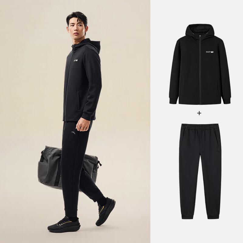 Anta Мужской повседневный вязаный спортивный костюм S