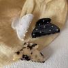 1pc Korean Diamond-studded Acetate Hair Clip for Women, Back of the Head, High Ponytail Fixing Hairpin Head