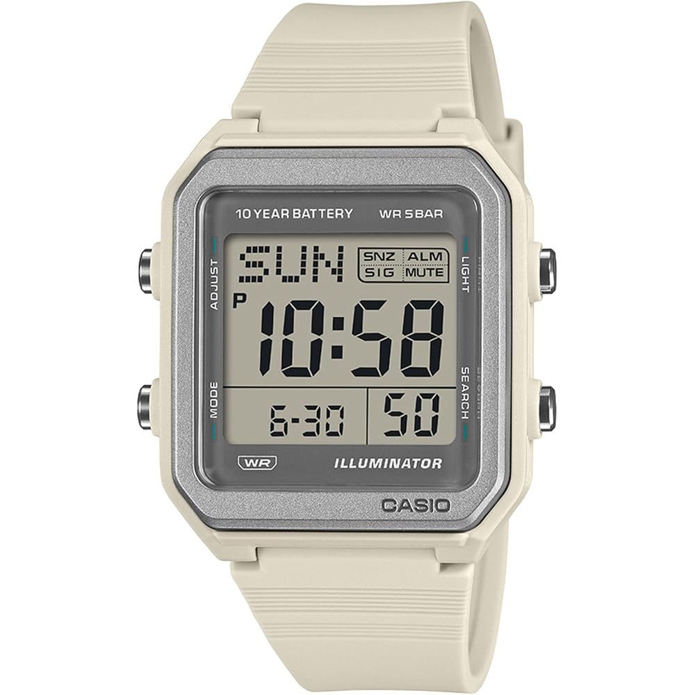 [Casio] Часы Casio Collection [Оригинальный японский продукт] W-221H-8AJF Мужские Слоновая кость