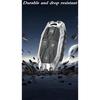 Heavy Key Fob Cover For Hyundai, Key Fob Case Protector Accessories Fits For Hyundai Sonata Santa Fe Tucson KONA Grandeur Ioniq 6 (7 Buttton-Silver)