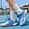 Pantofi de badminton Fiberhome pentru copii, tineret, ușori, respirabili, absorbție șoc, buton rotativ, pantofi de tenis de masă