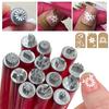 6/10/15 Pieces Flower Nail Stamper Pen,Nail Design Pens Nail Art Pens Nail Art Stamp Pen Set DIY Manicure Nail Art Tools