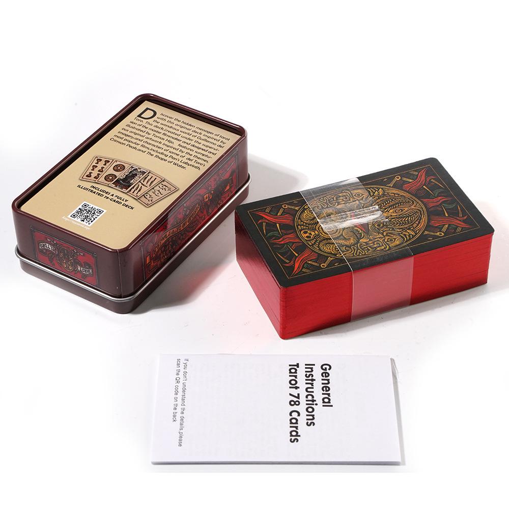 Lucid Dreams Tarot In Gold Stamped Tin Box - Premium Tarot Cards Set