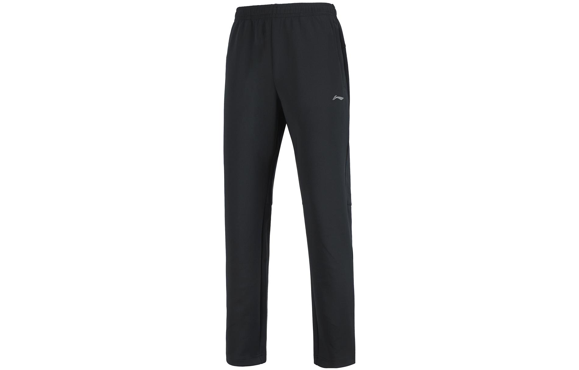 Li Ning Training Collection Sports Lifestyle Collection Knitted Sweatpants Men s Black AKLSE29-1 XXL