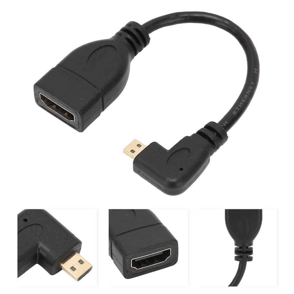 HD-Multimedia-Schnittstelle zu HD-Multimedia-Schnittstellenkabel Winkeladapterkabel für HDTV