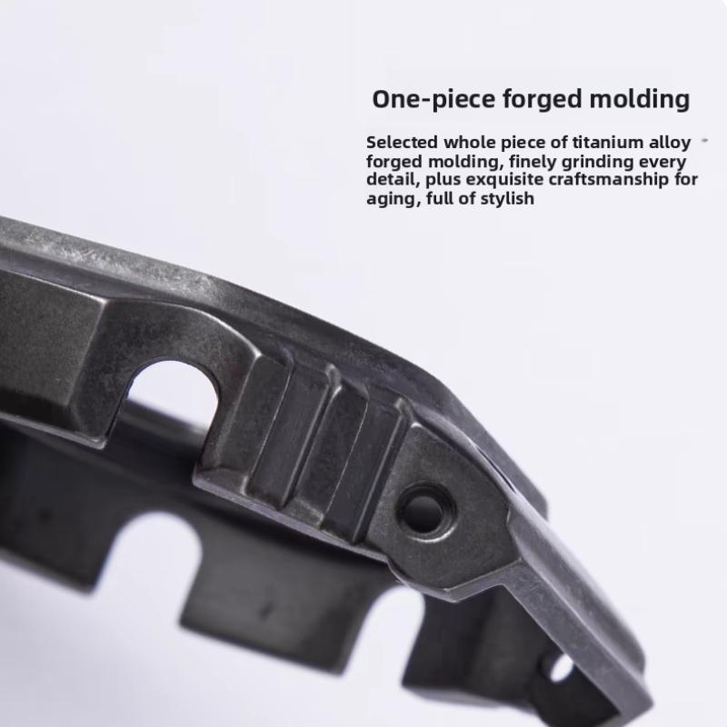14G Titanium alloy Vintage Watch case For Casio DW5600 GW-B5600 small square modified DW-5600 lightweight Watchband metal Bezel