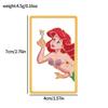 Disney Princess Metal Bookmark Series Snow White The Little Mermaid Anime Book Fan Merchandise Birthday Gift for Friends