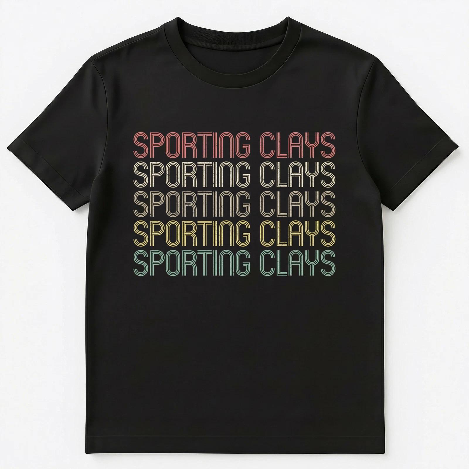 

Retro Style Sporting Clays Unisex T-Shirt S