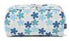 Maeda Senko Goshiki Goshiki Series Horizontal Goshiki X W18 X D6cm Hanpu-do [KYOTO JAPAN] Pouch, Flower Blue, Size Approx. H8.5