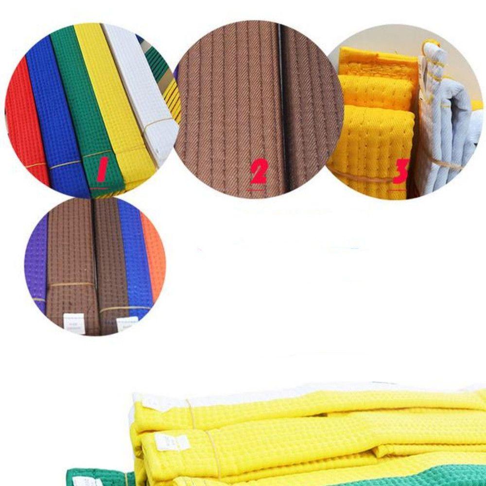 Professional Double Wrap Children Gift Taekwondo Belt Martial Arts Stripe Sports Belt Karate Judo
