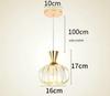 Modern Crystal Pendant Lamp Dining Room Lamp Bar Lamp Bedroom Hanging Light Fixture Lustres Simple Pendant Lights