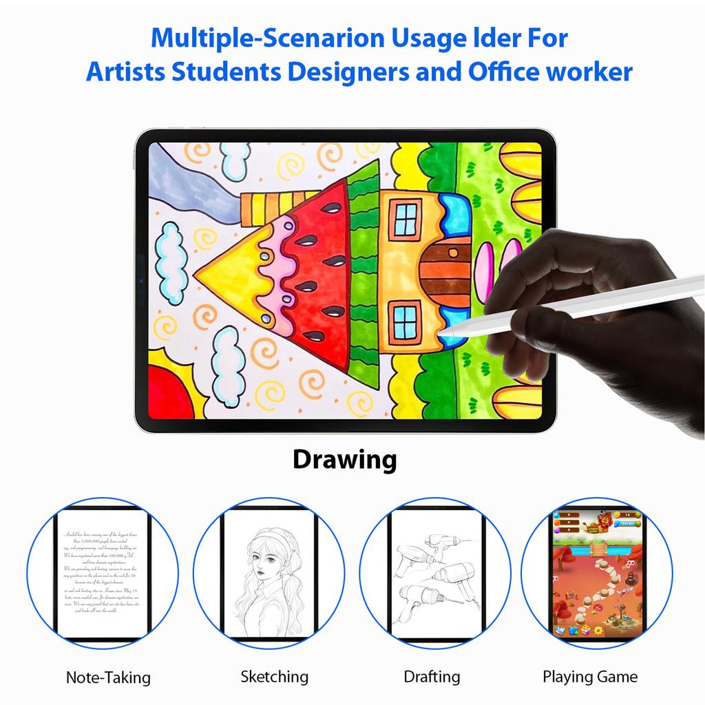 Capacitive Pens with Magnetic Charging High Sensitivity Capacitive Pen with Tilt Pressure