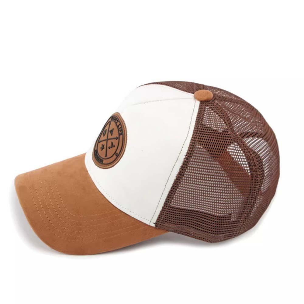 Breathable Men Baseball Hat Adjustable Women Sunshade Hat Fashion Mesh Peaked Cap Versatile