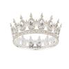Big Crown Bridal Wedding Tiara Colorful Round Tiara Birthday Cake Decorative Ornament Queen Atmosphere