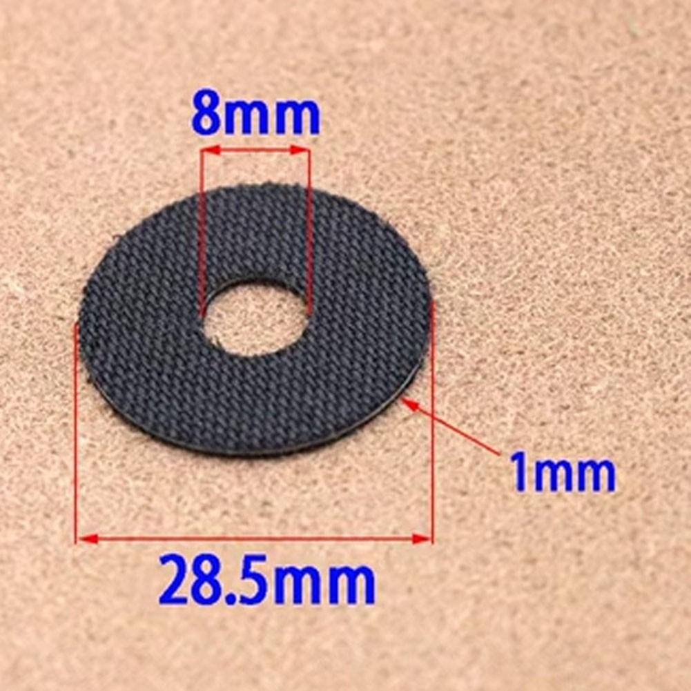 Rondella di trascinamento in fibra di carbonio prodotta con precisione per mulinello da baitcasting a tamburo, spessore 1 mm