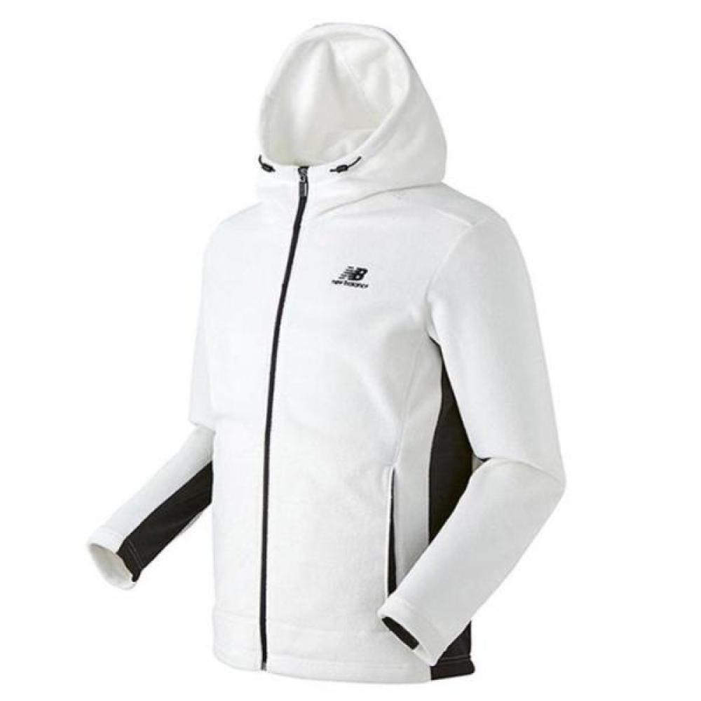 

New Balance Jacket Fleece Mix Hooded Zip Up Nbmda47093 10 110(2XL)