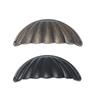 Wardrobe Cupboard Vintage Furniture Fittings Shell Shape Cabinet Pulls Drawer Knobs Door Handles