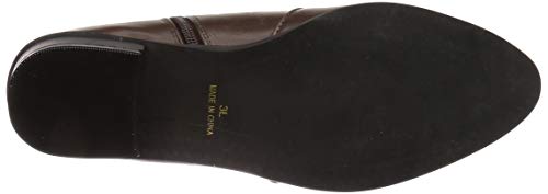 Liberty Doll Side Zip Chelsea Boots 9003 Women's Dark Brown PU 22.5 Cm 2E