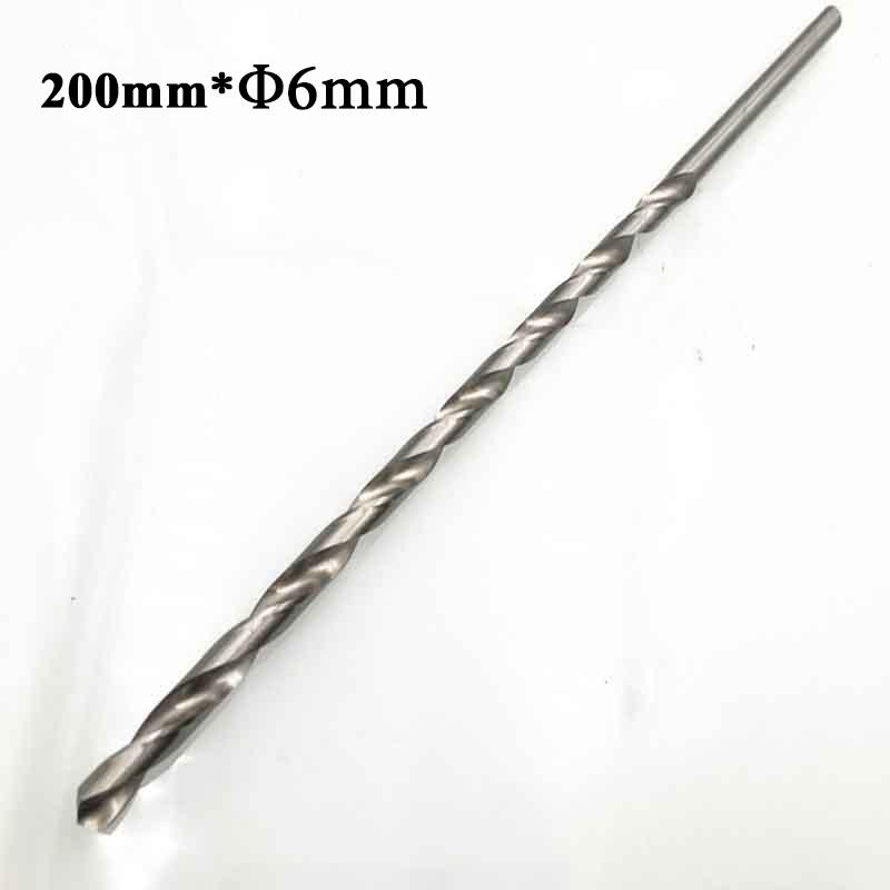 Extra dlouhé mini vrtáky do kovu HSS s válcovou stopkou 2–6 mm