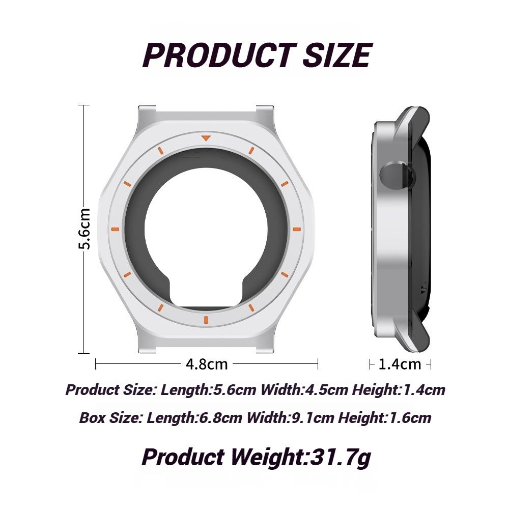 Metal Protector Case for CMF By Nothing Watch Pro 2 Smart Watch Replacement Aluminum Alloy Cases Smart Watch Accessories