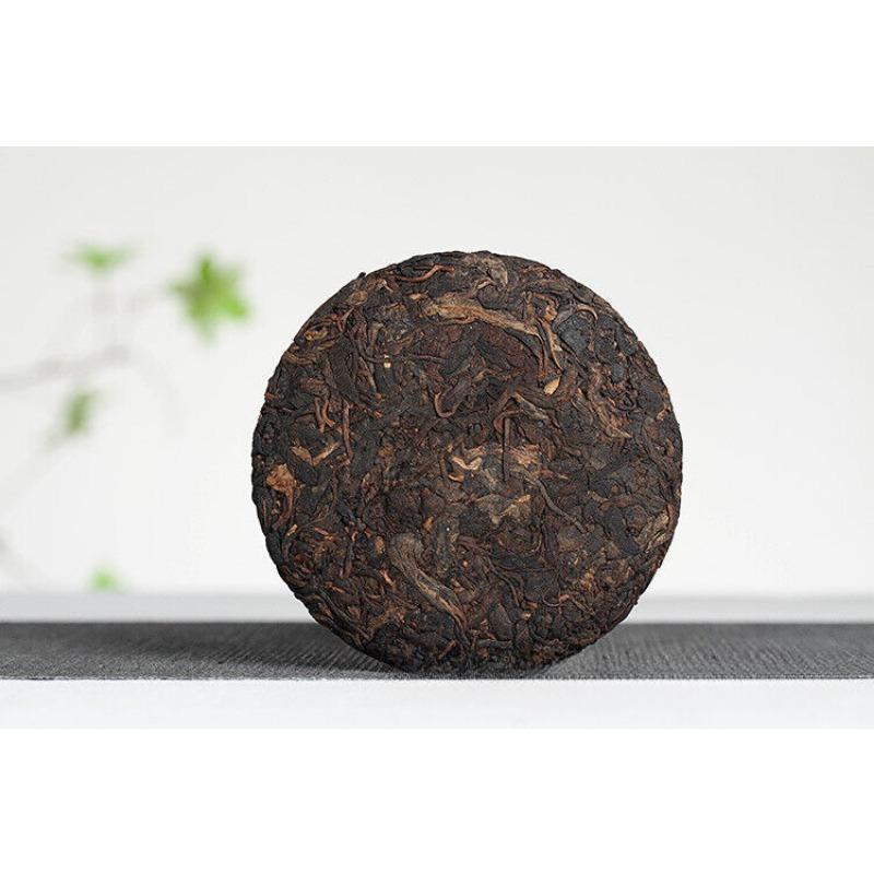 100g Yunnan Pu'er Tea Golden Hao Yu Lian Small Cake Ripe Pu'er Tea
