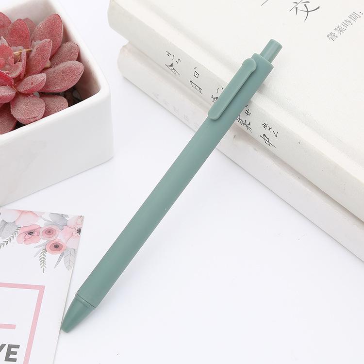 Set di Penne Click Neutre: Molteplici Opzioni, Inchiostro Nero a Base d'Acqua per Studenti e Uso Ufficio