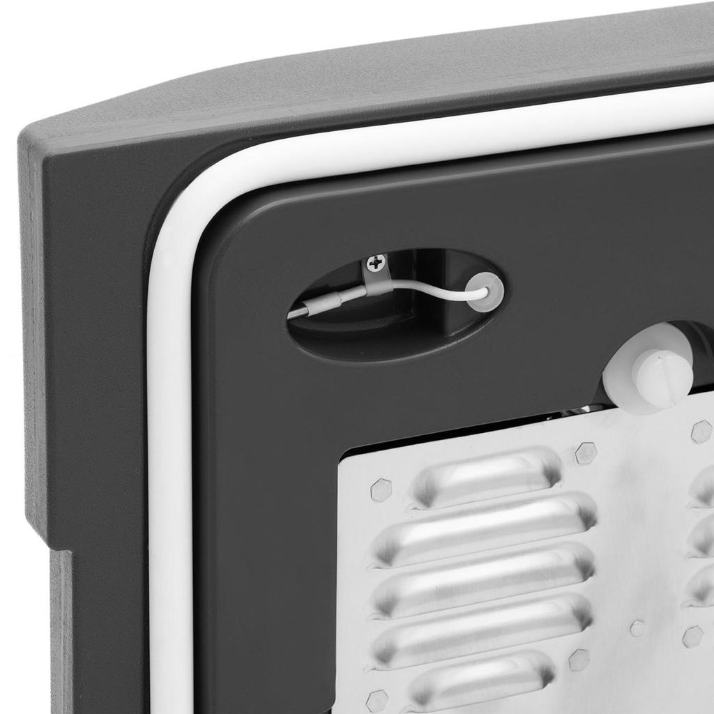 Thermos thermal insulating container with electric heater for GN 11 containers