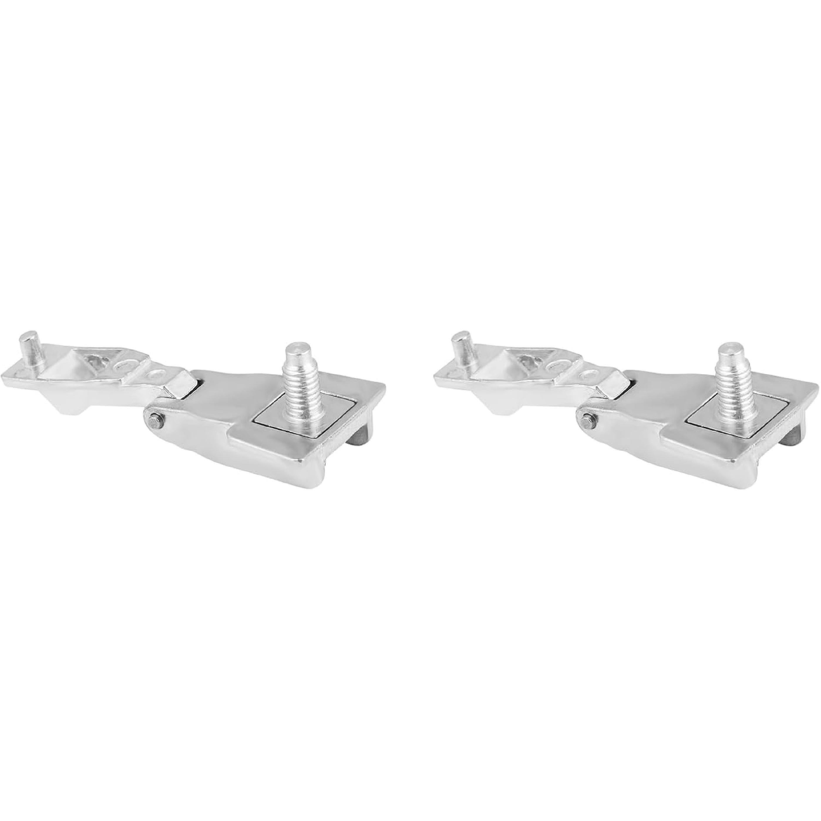 Estink Door Handle Hinge Repair Tool Kit, Pack of 2 Aluminium Alloy Chrome Metal Auto Outer Door Handle Hinge Repair Tool Kit OS or NS Replacement