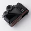 Compatible with Nikon This Genuine Leather Camera Is Handmade by It Features a Design with a Grained Cowhide Leather Metal Base and Handle Zf,