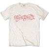 Aerosmith TShirt Logo Band New Natural Official Unisex T-Shirt Graphic Tee