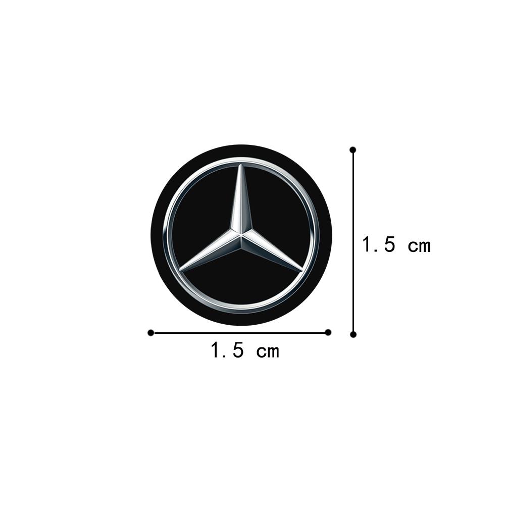 4Pcs Car Lock Stickers Keyhole Anti-blocking Protection Styling For Mercedes Benz B/C/E/S Class A Class C200L GLC GLK New CLA