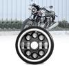 1ks 7palcový automobilový motocykl LED světlomet s DRL/směrovým světlem/tlumeným/dálkovým 7'' kulatým
