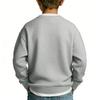 Kids Sweatshirt Boys Long Sleeve Shirts Soild Casual Pullover Shirt Outdoor Fall Clothes For Teen Boy