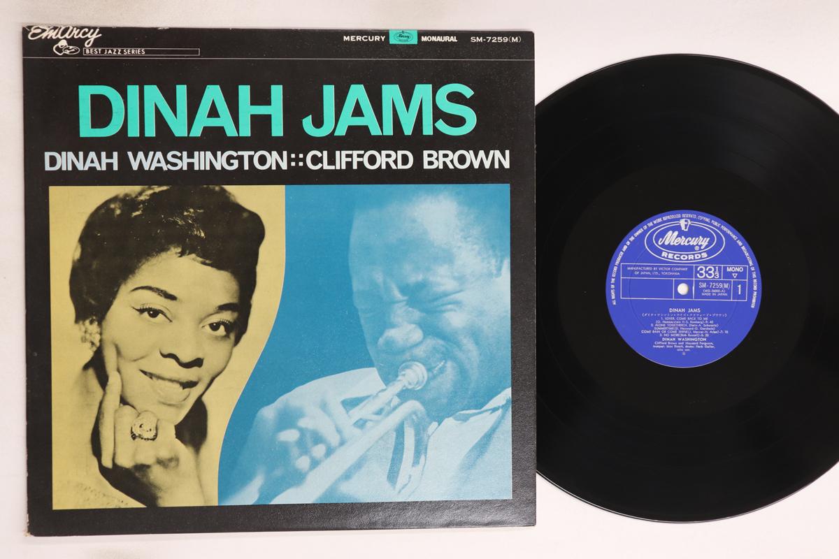 

LP Record DINAH WASHINGTON - Dinah Jams SM7259 MERCURY Japan Jazz Used