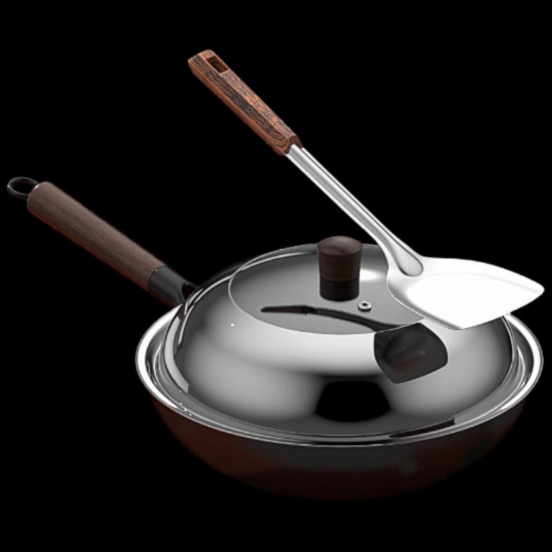 Royalstar Old-Fashioned Cast Iron Wok