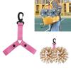 Adjustable Cheerleading Bobbles Storage Strap Pom Carriers Lanyard With Secure Clips For Easy Attachment And Removal