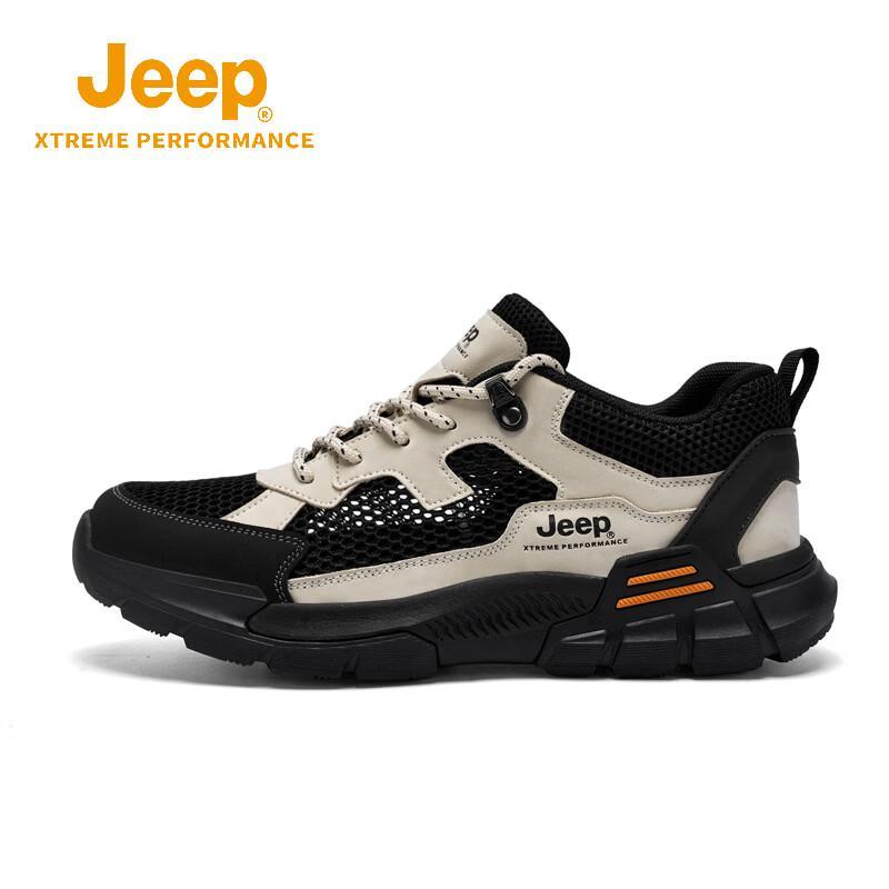 JEEP Men s Breathable Mesh Outdoor Hiking Shoes 43