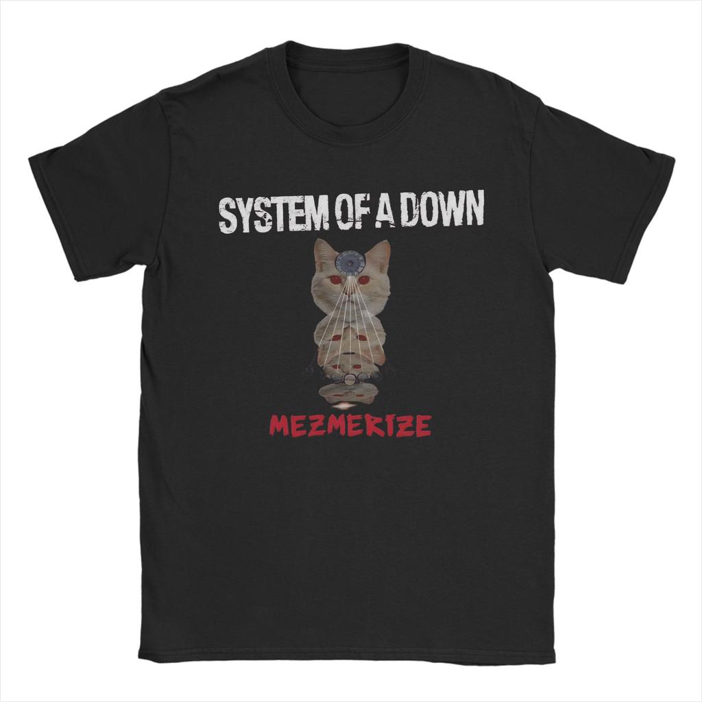 Systems of A Downs Soad Mezmerize Fashion T Shirts for Men Women  Pure Cotton  Tee Shirt Clothing
