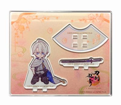 Touken Ranbu ONLINE" 10. Jubiläum Teil 2 × animate cafe Kniender Mini Acrylaufsteller Yamabagiri Chogi