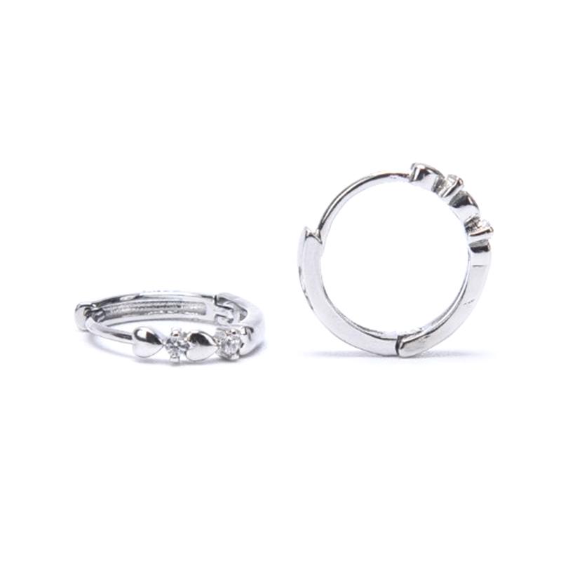 Love Heart Shape Weight Loss Earrings 925 Silver Earrings Fat Burning Jewelry