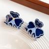 Shark Hair Claw, Built-in High Elastic Spring Hair Clip, Clover Shape Back Head Hair Clip, Portable Hair Accessory for Daily Travel